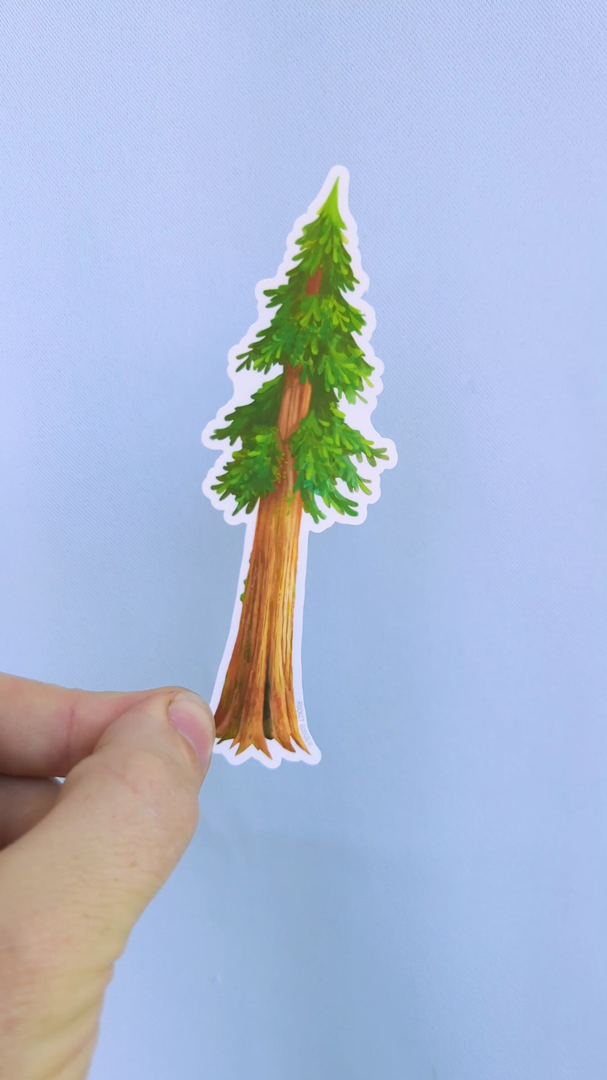 Redwood Tree Sticker