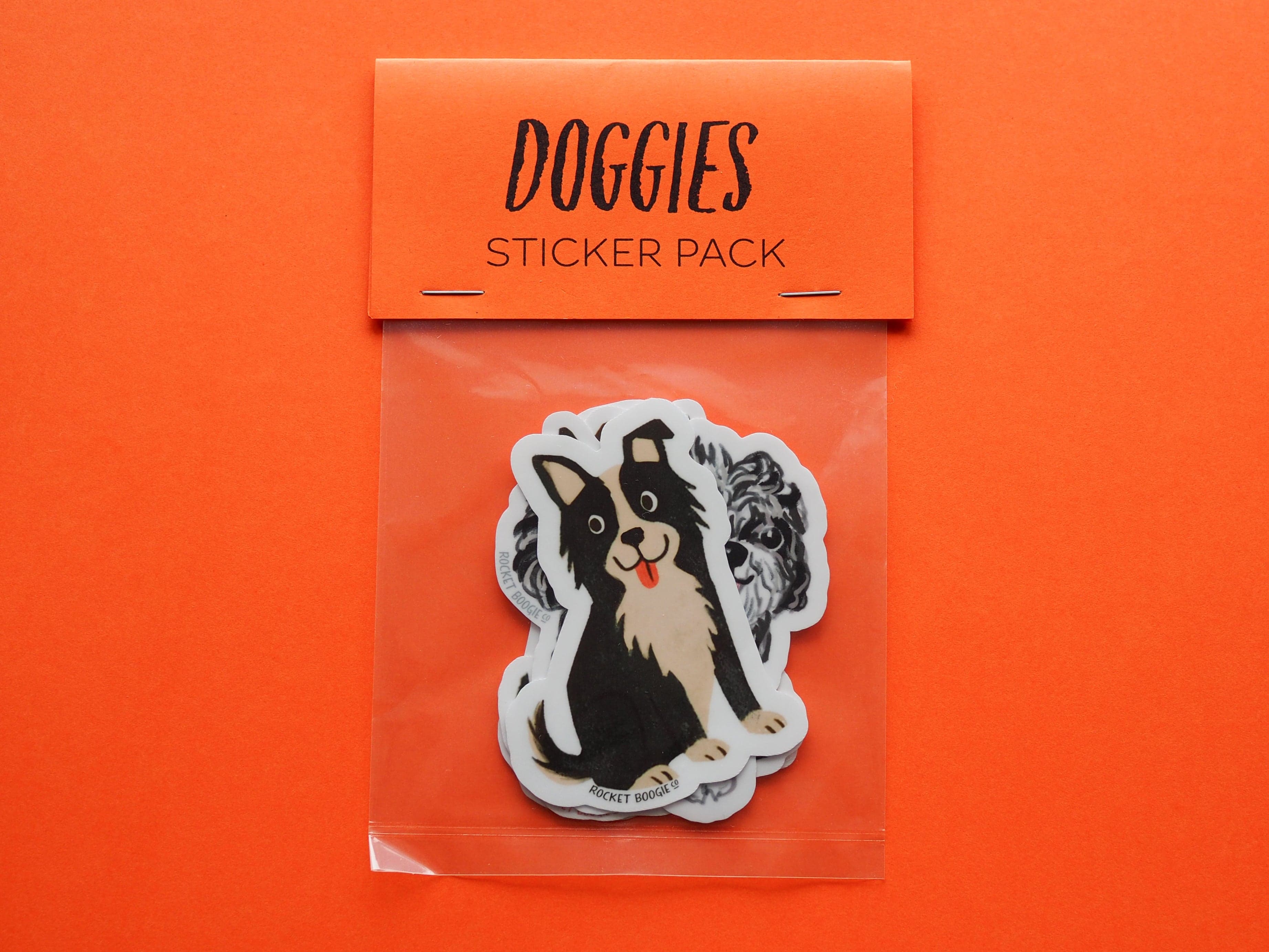 Doggies Lucky Vinyl Sticker Pack