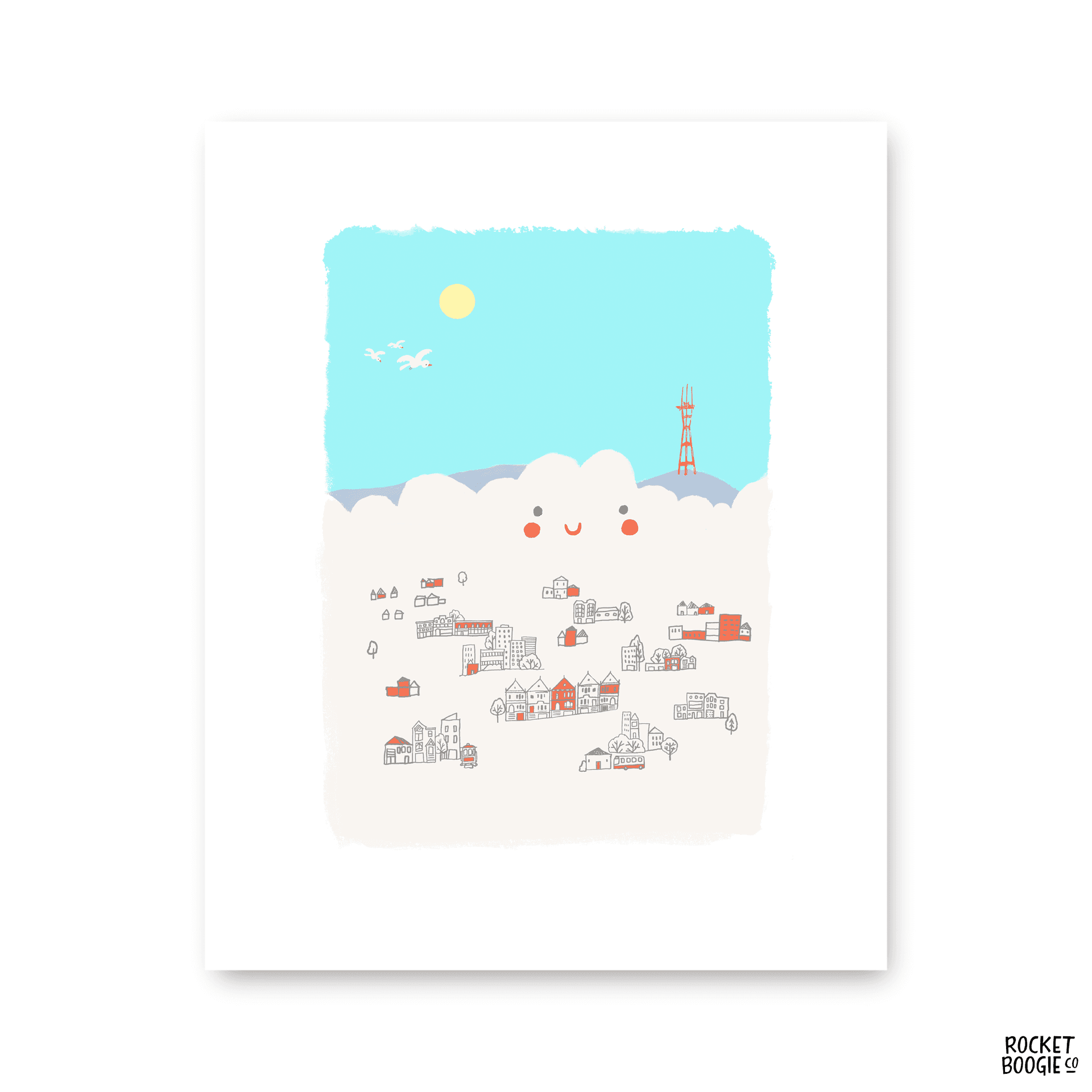 San Francisco Print (Karl the Fog)