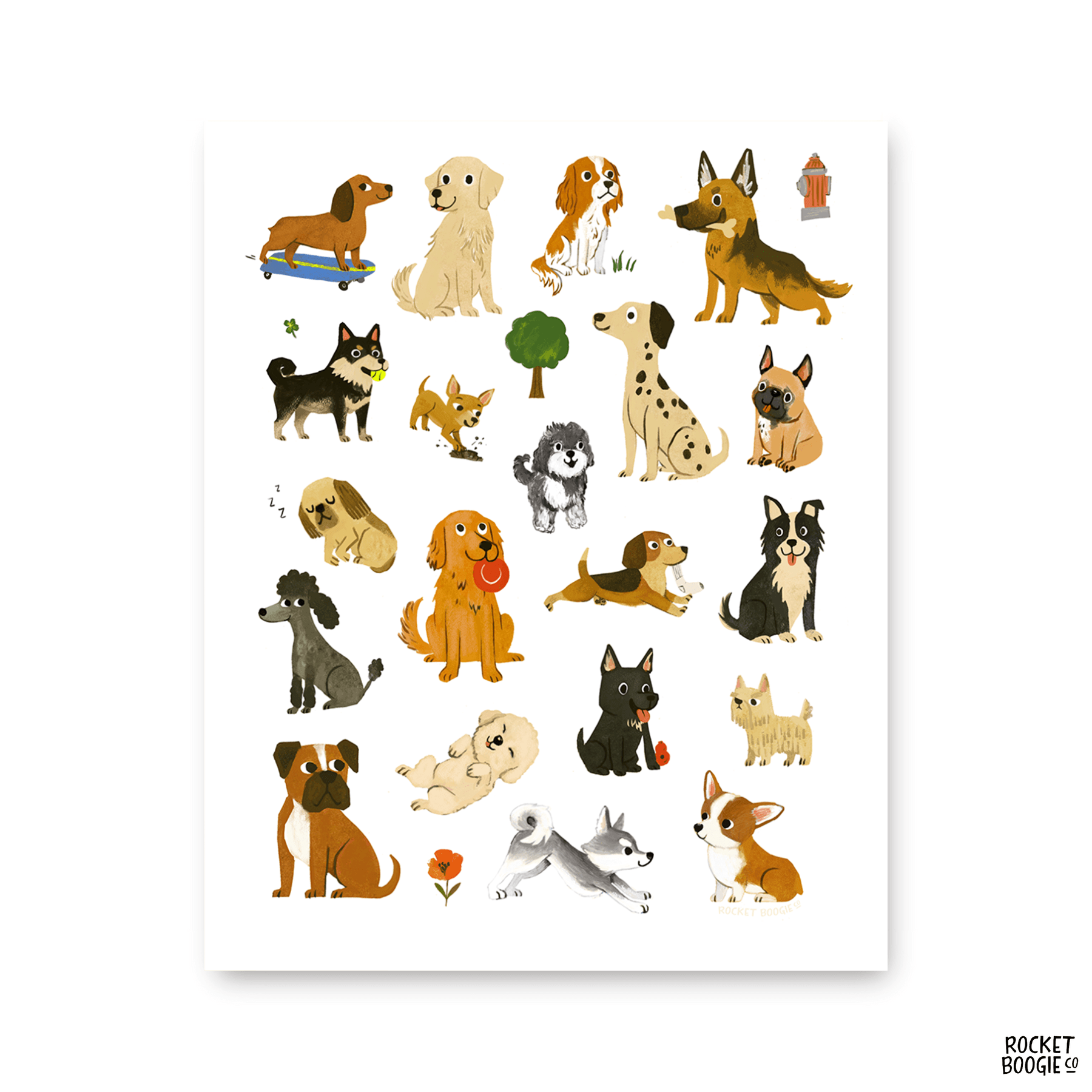 Doggies Print
