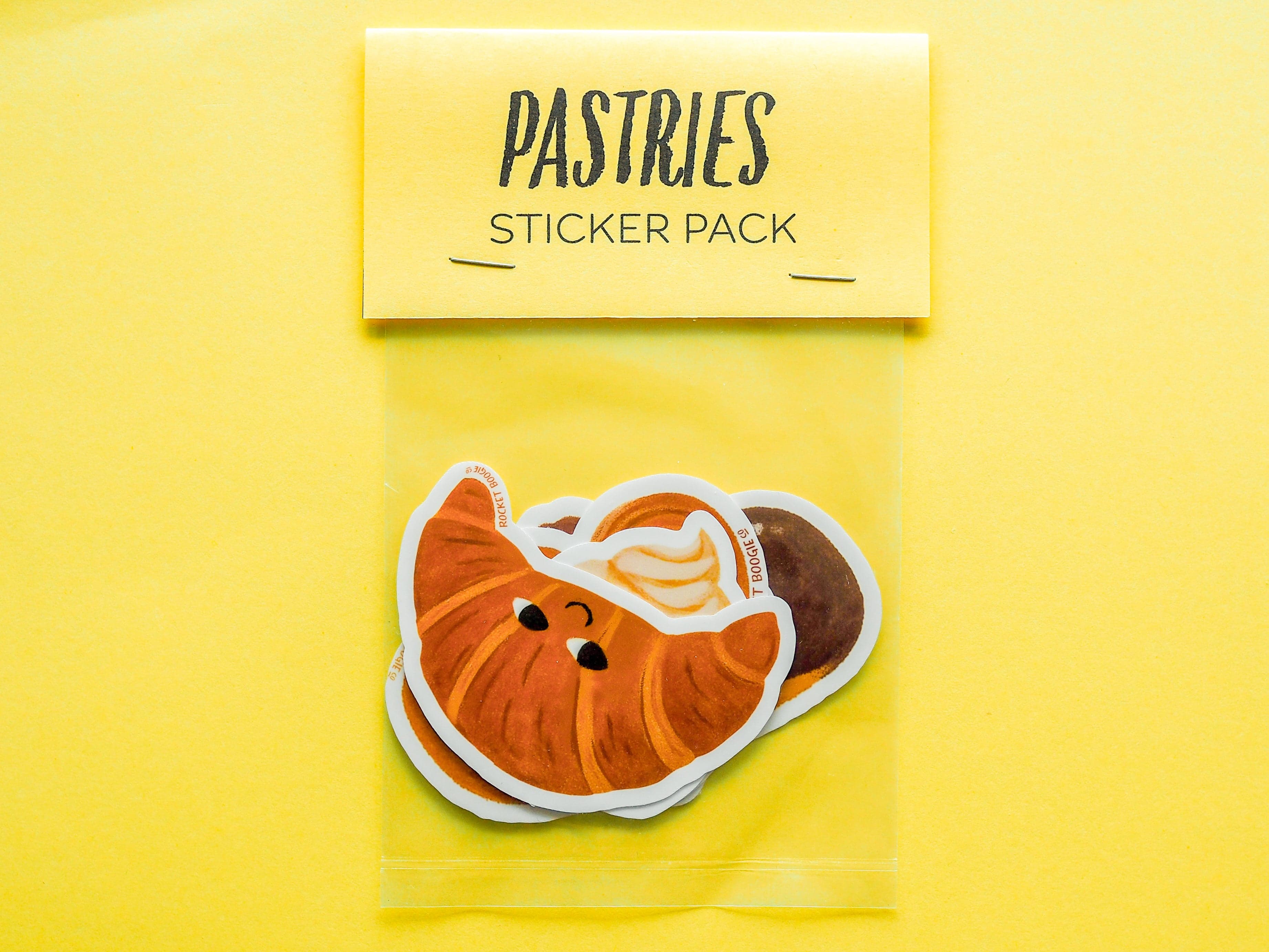 French Pastries Vinyl Sticker Pack
