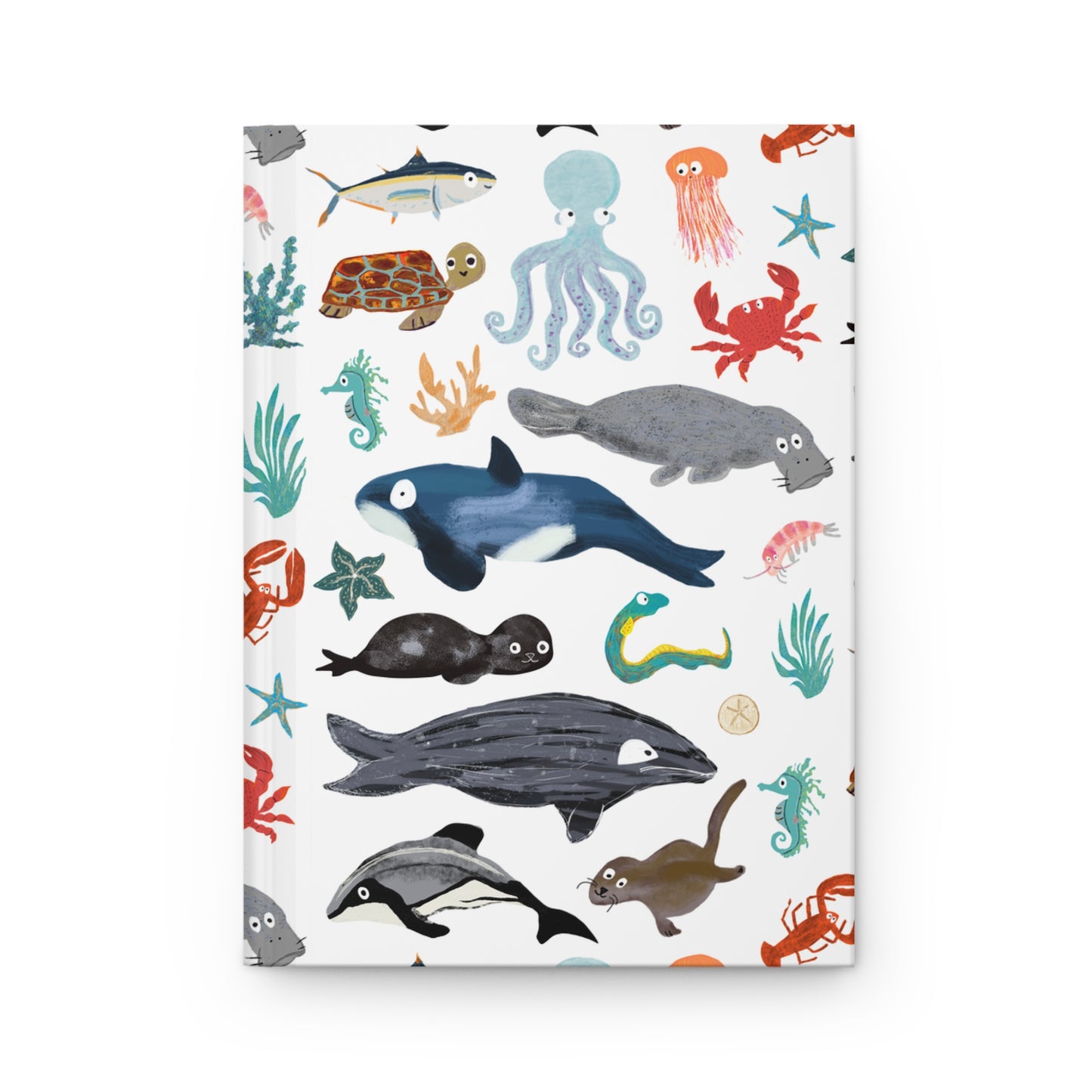 Sea Change: Ocean Animals Hardcover Journal