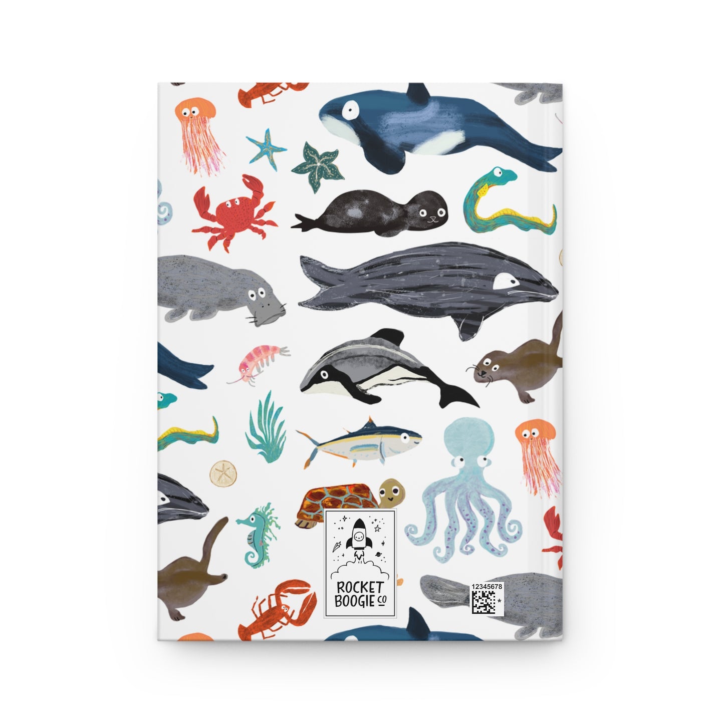 Sea Change: Ocean Animals Hardcover Journal