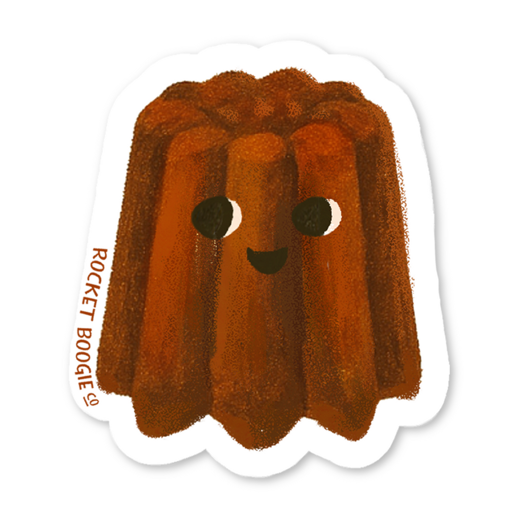 Canelé French Pastry Sticker