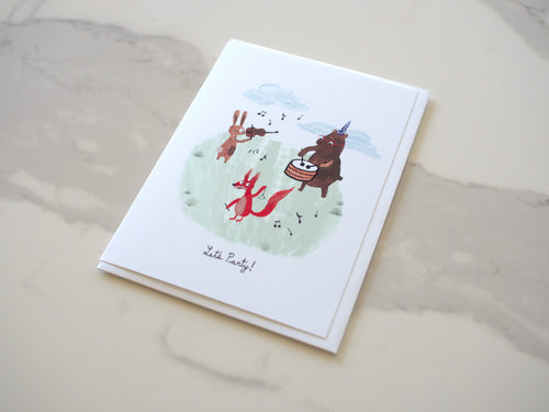 Animal Band Card
