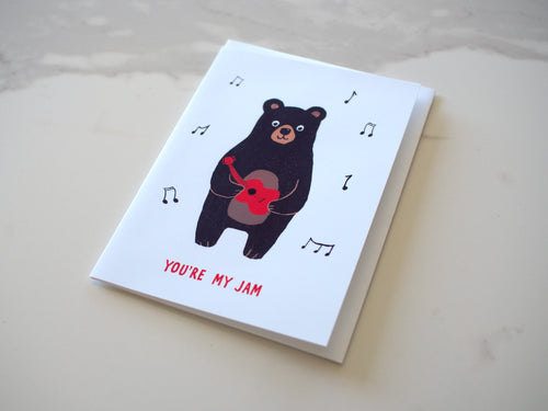 Black Bear Jam Card