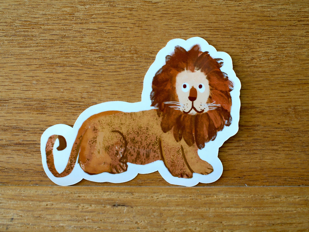 Lion Sticker