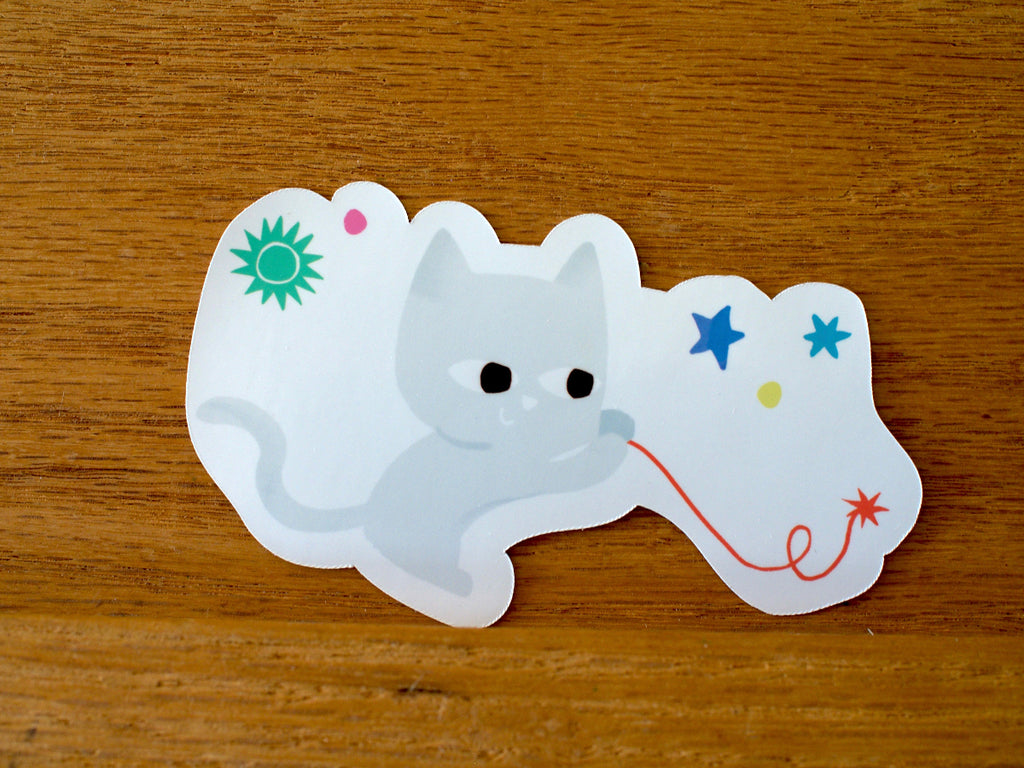 Space Kitty One Sticker