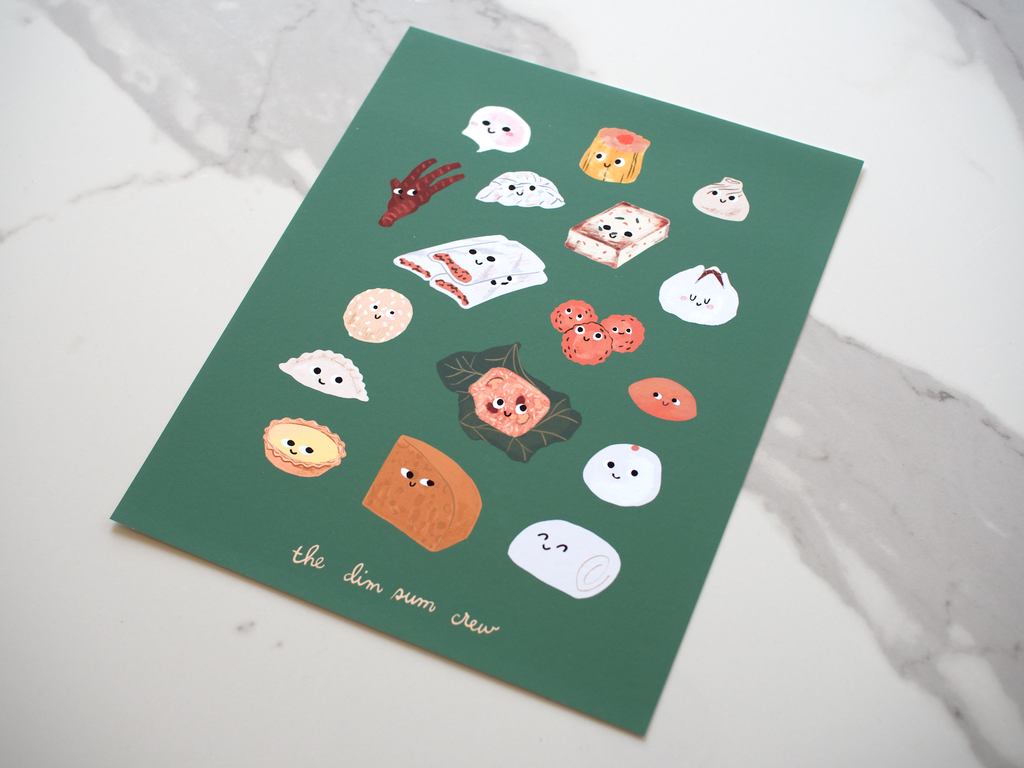 Dim Sum Crew Print