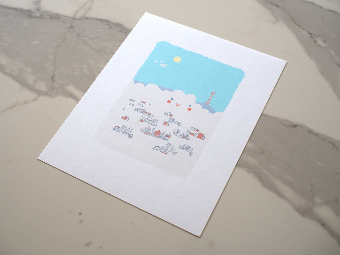 San Francisco Print (Karl the Fog)