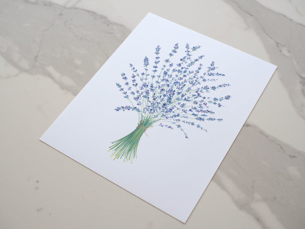 Lavender Bundle Print