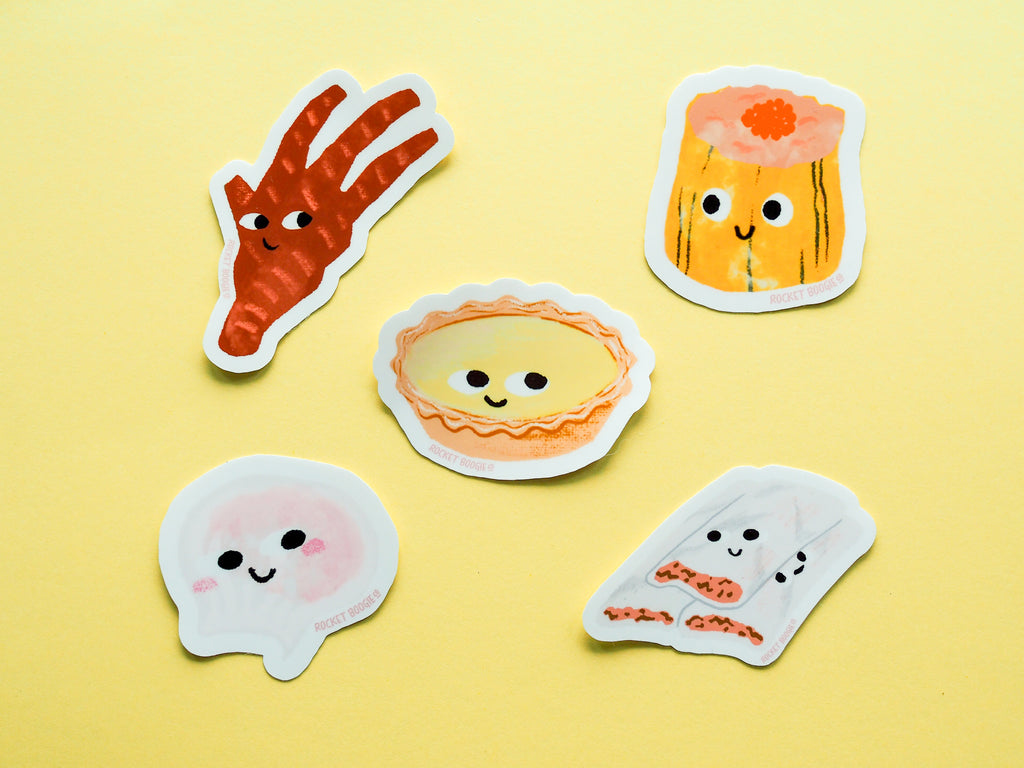 Dim Sum Vinyl Sticker Pack
