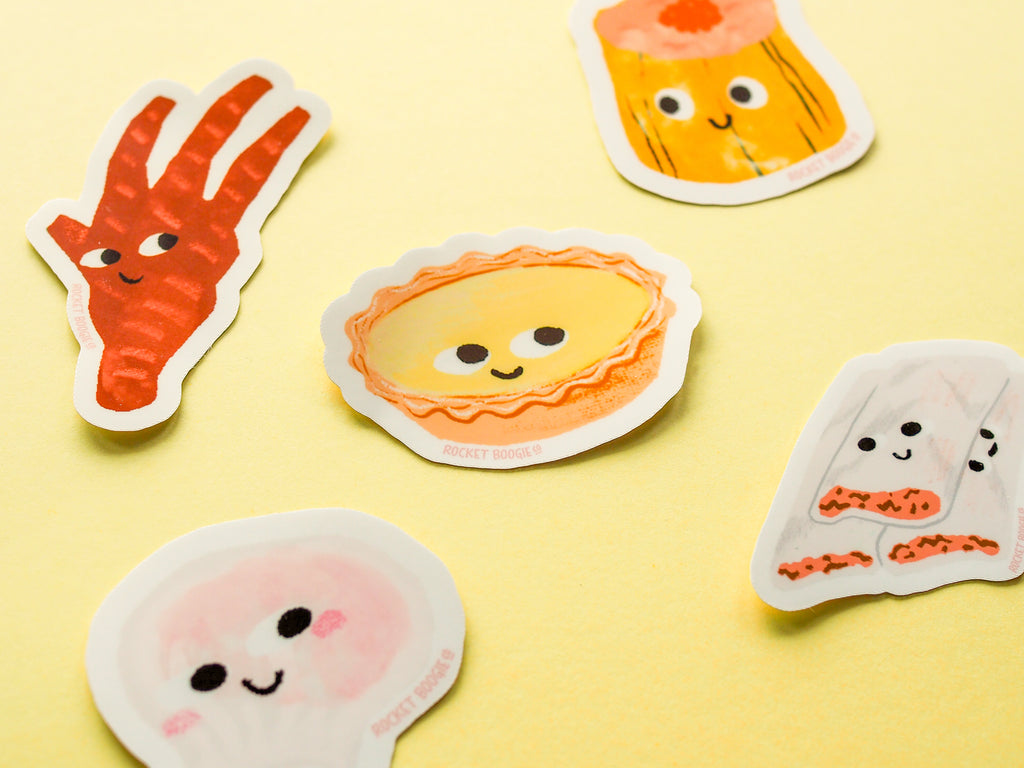 Rocket Boogie Monthly Sticker Club