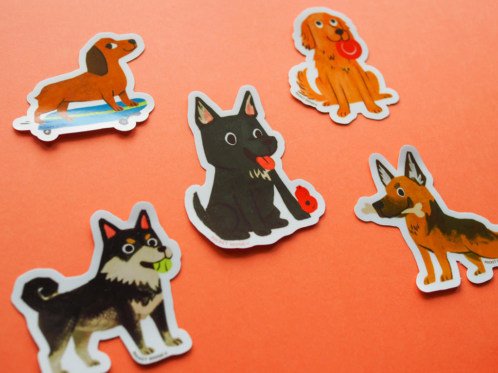 Rocket Boogie Monthly Sticker Club