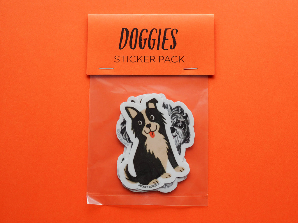 Doggies Lucky Vinyl Sticker Pack