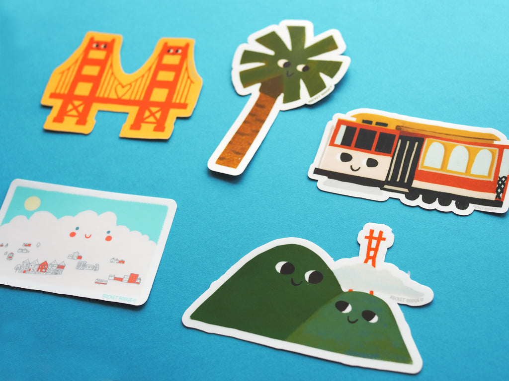 Rocket Boogie Monthly Sticker Club
