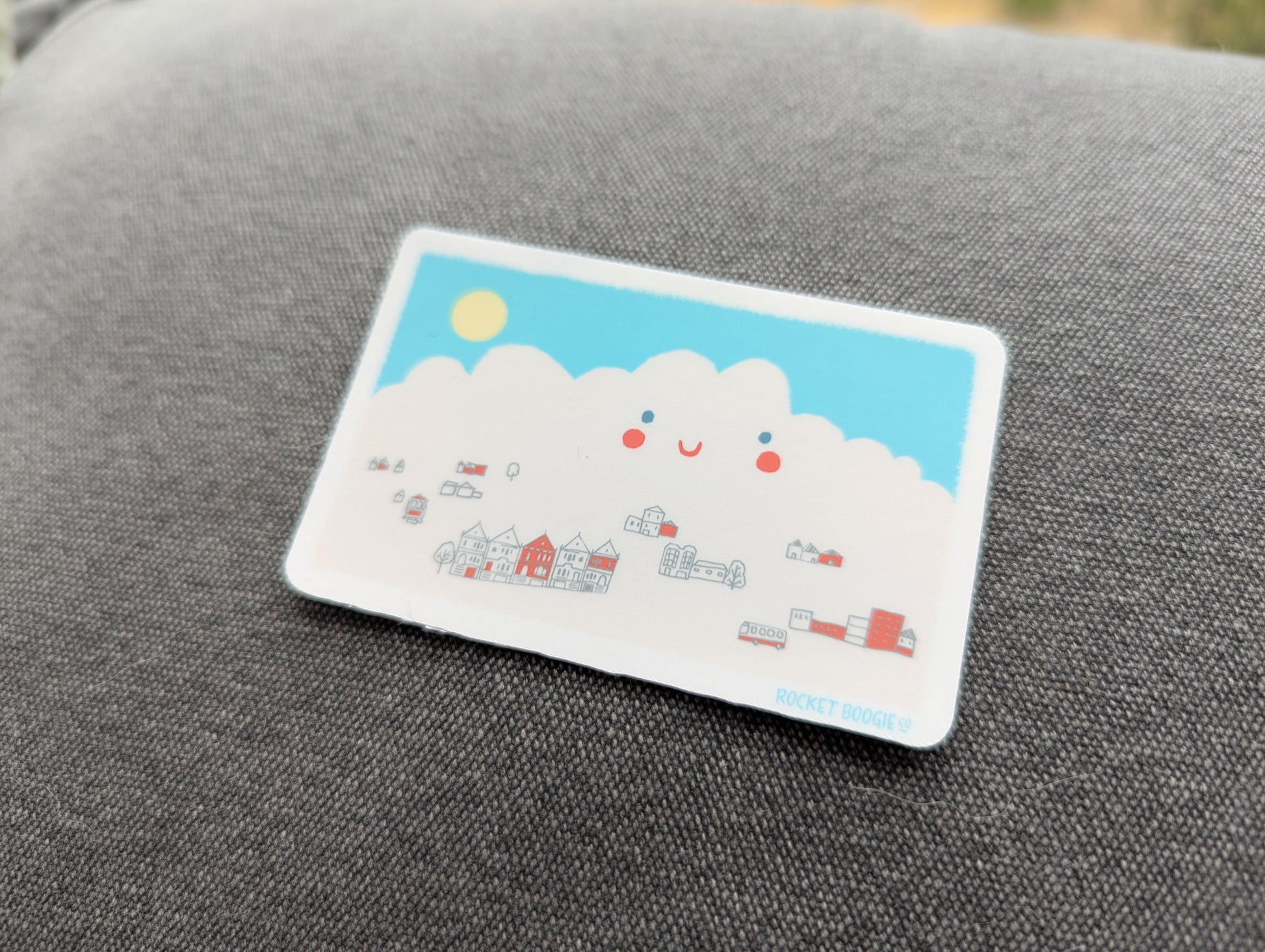 Karl the Fog Sticker
