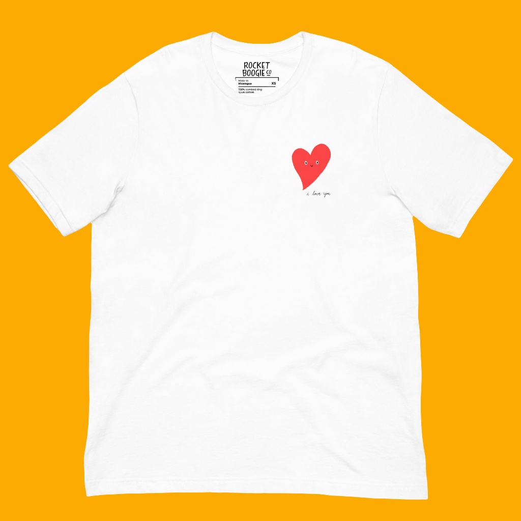 I Love You Heart Tee