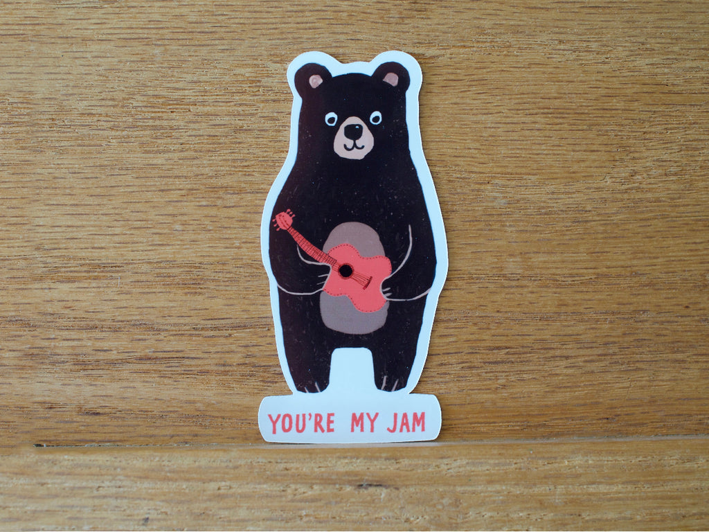 Black Bear Jam Sticker
