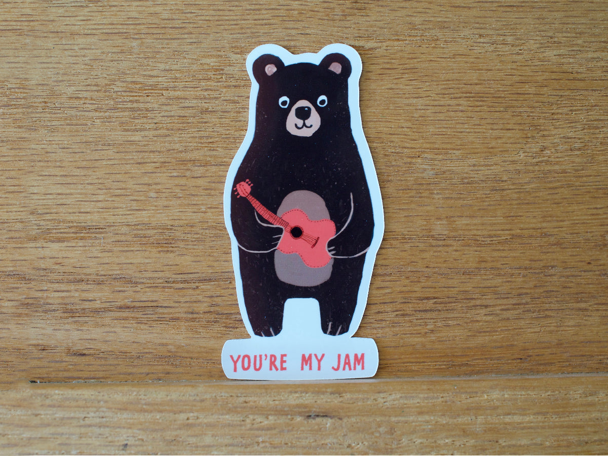 Black Bear Jam Sticker