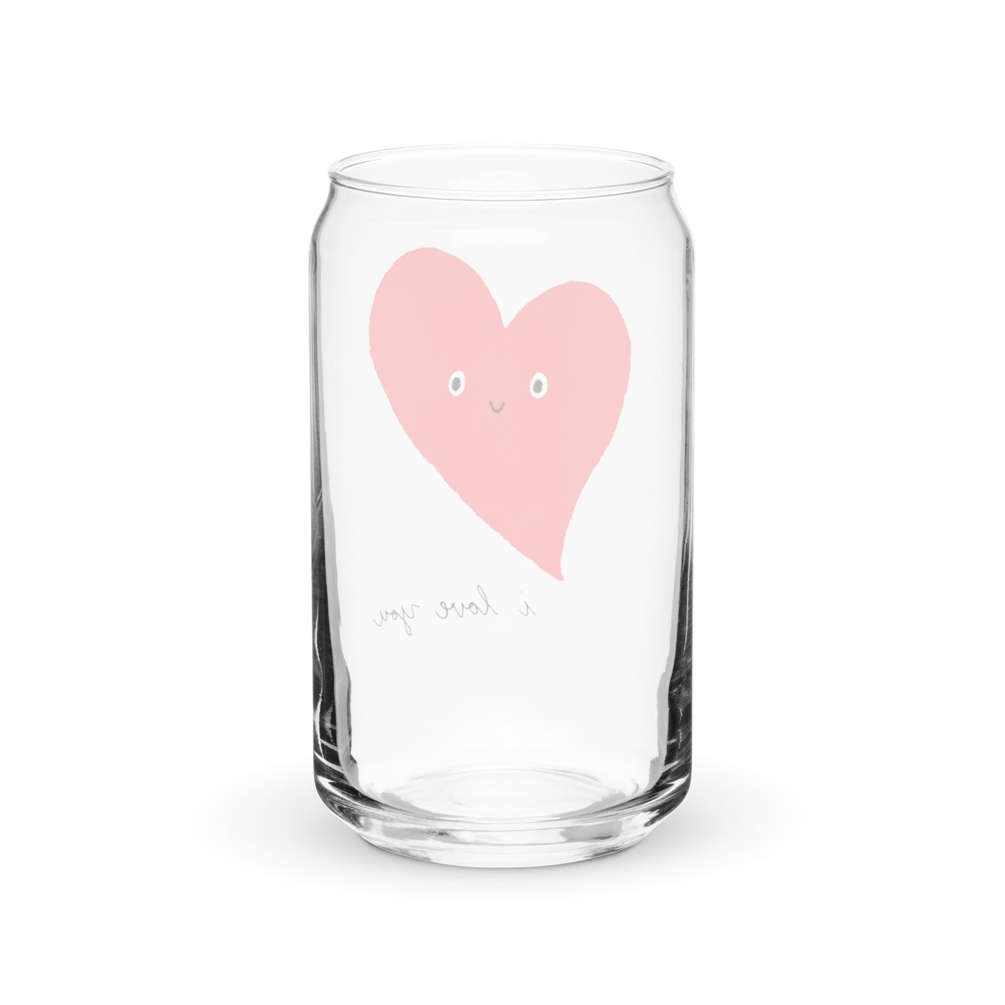 I Love You Heart Can Glass