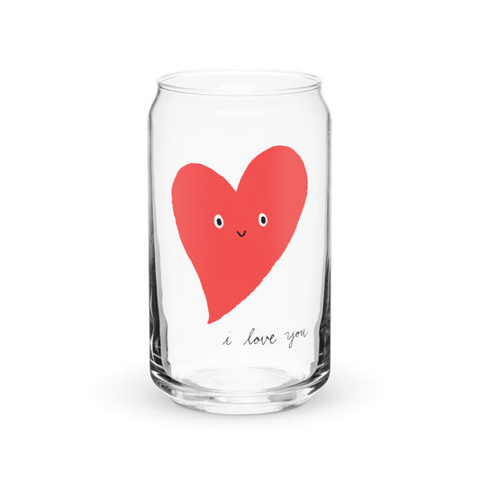 I Love You Heart Can Glass