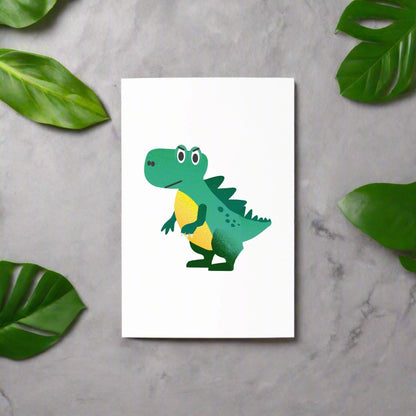 Angry Dino Card