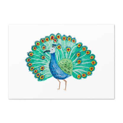 Peacock Card