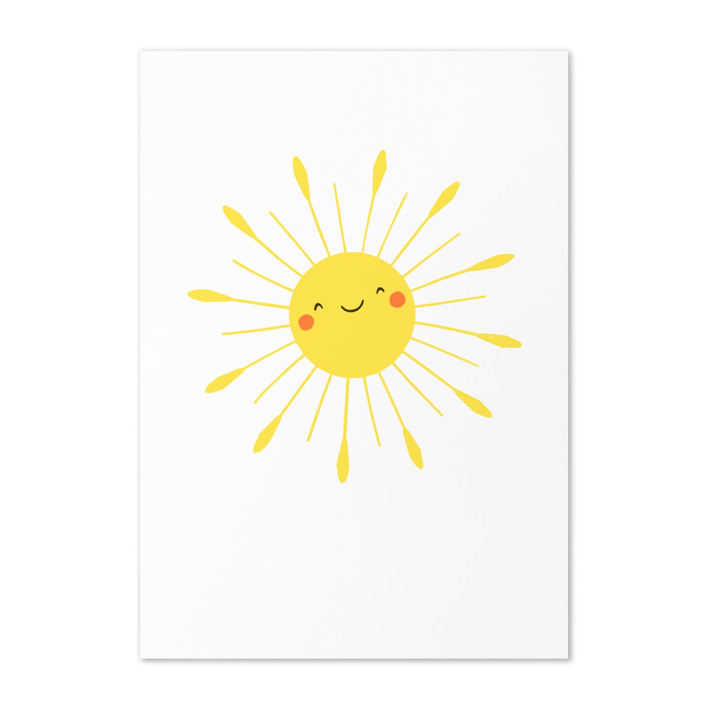 Happy Sun Birthday/Baby Shower Card