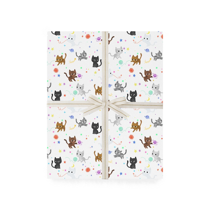 Space Kitties Gift Wrap