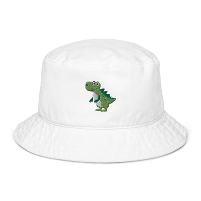 Angry Dino Organic Bucket Hat