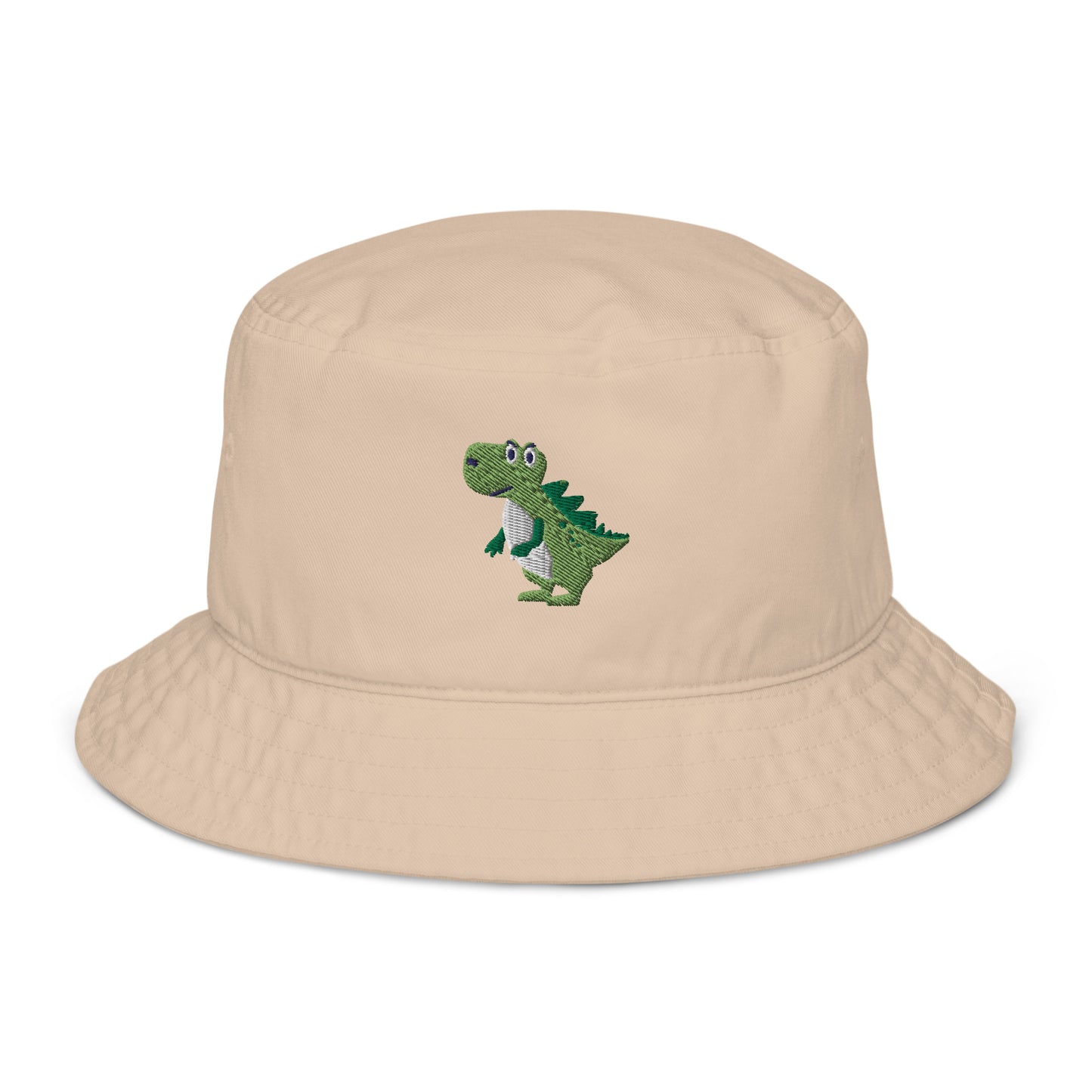 Angry Dino Organic Bucket Hat