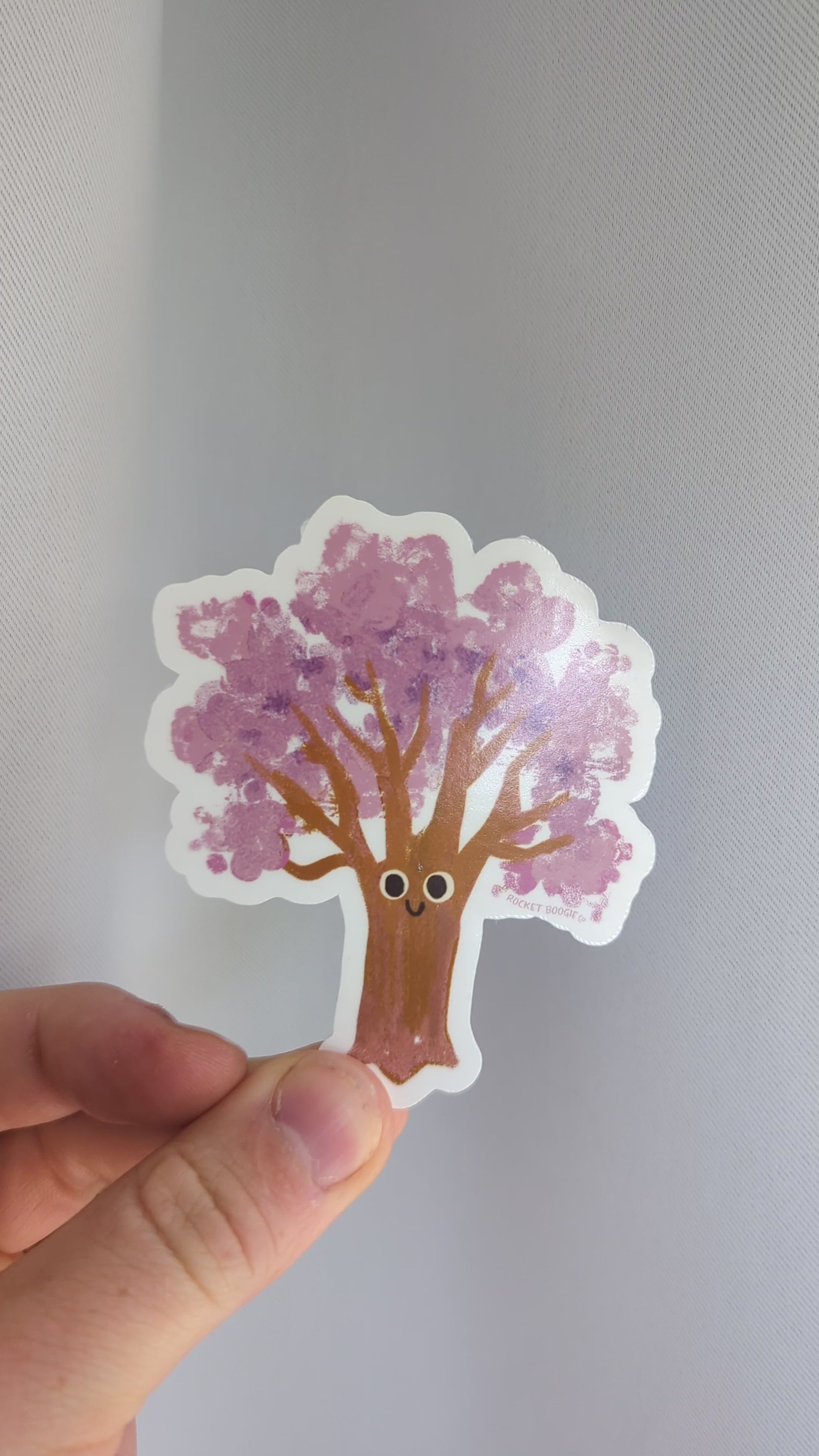 Jacaranda Tree Sticker