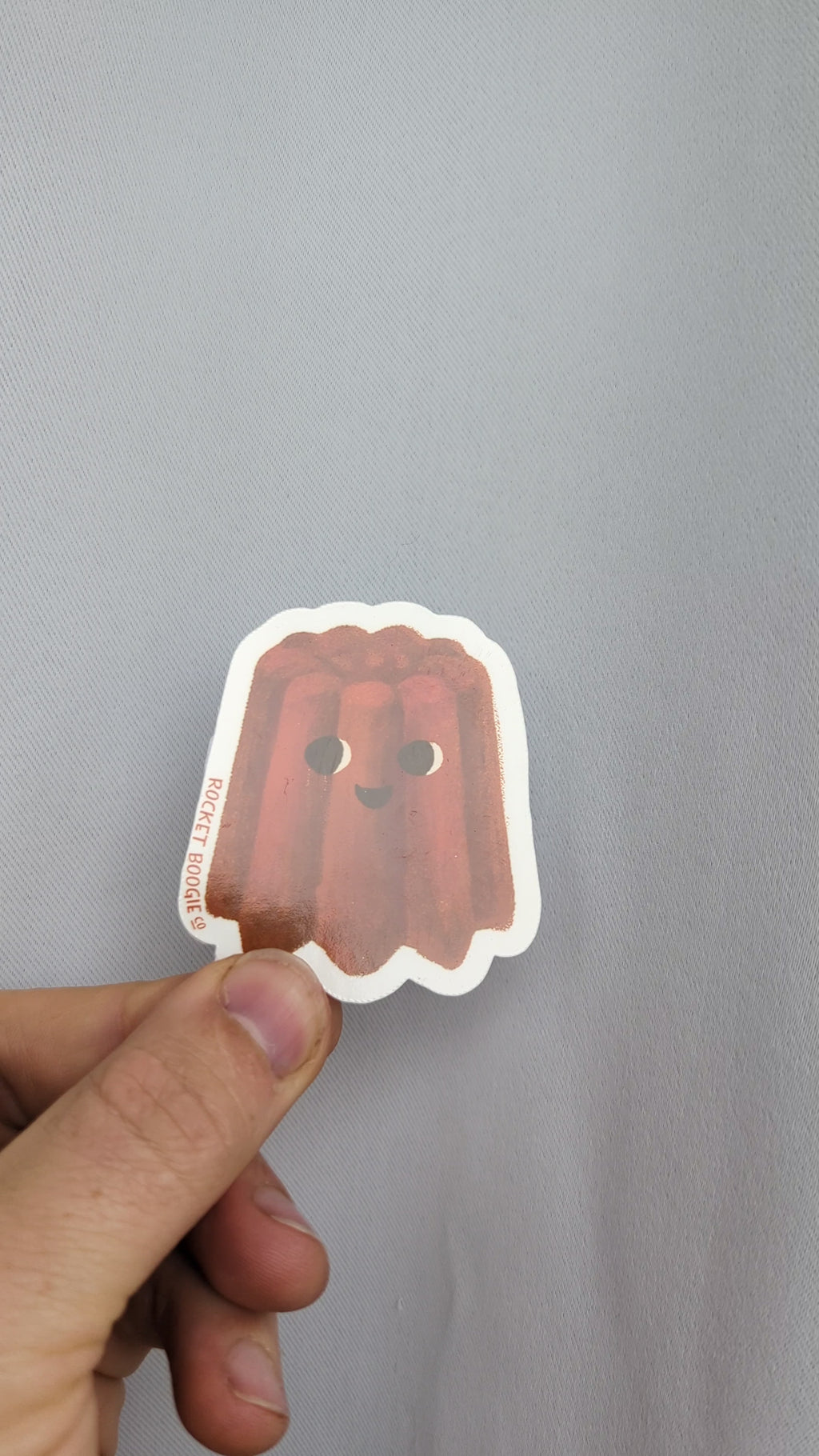 Canelé French Pastry Sticker