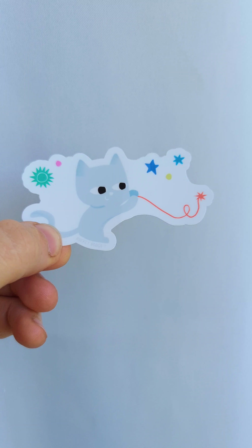 Space Kitty One Sticker