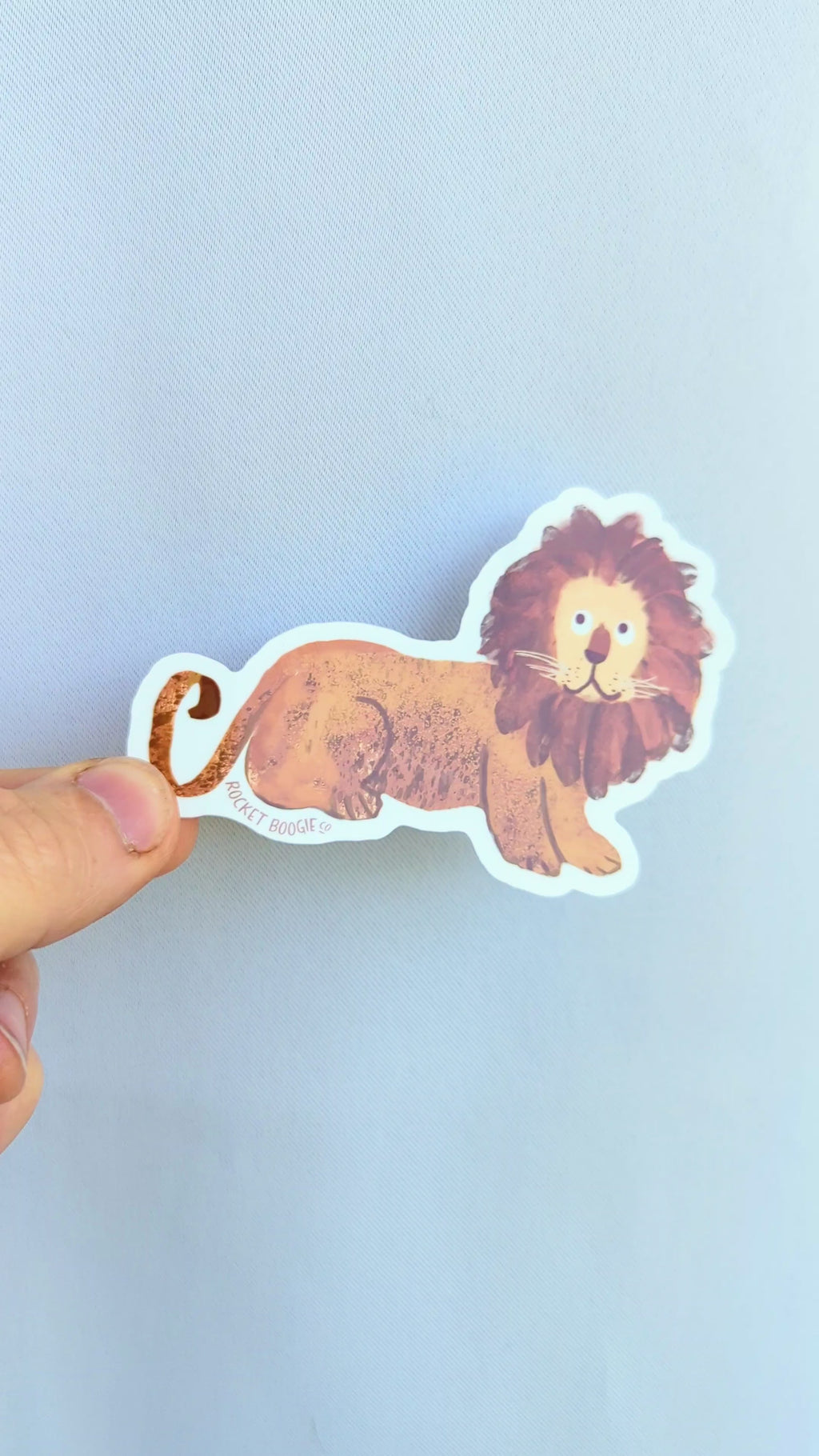 Lion Sticker