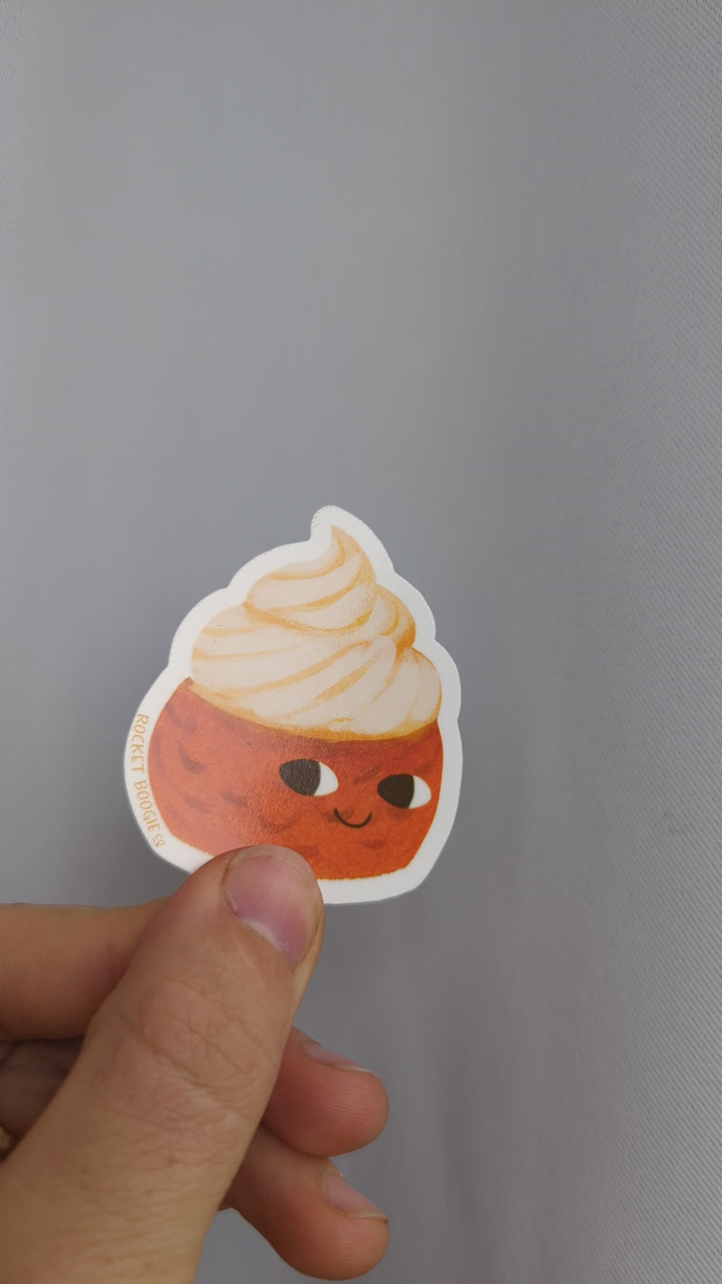 Profiteroles French Pastry (Cream Puff) Sticker