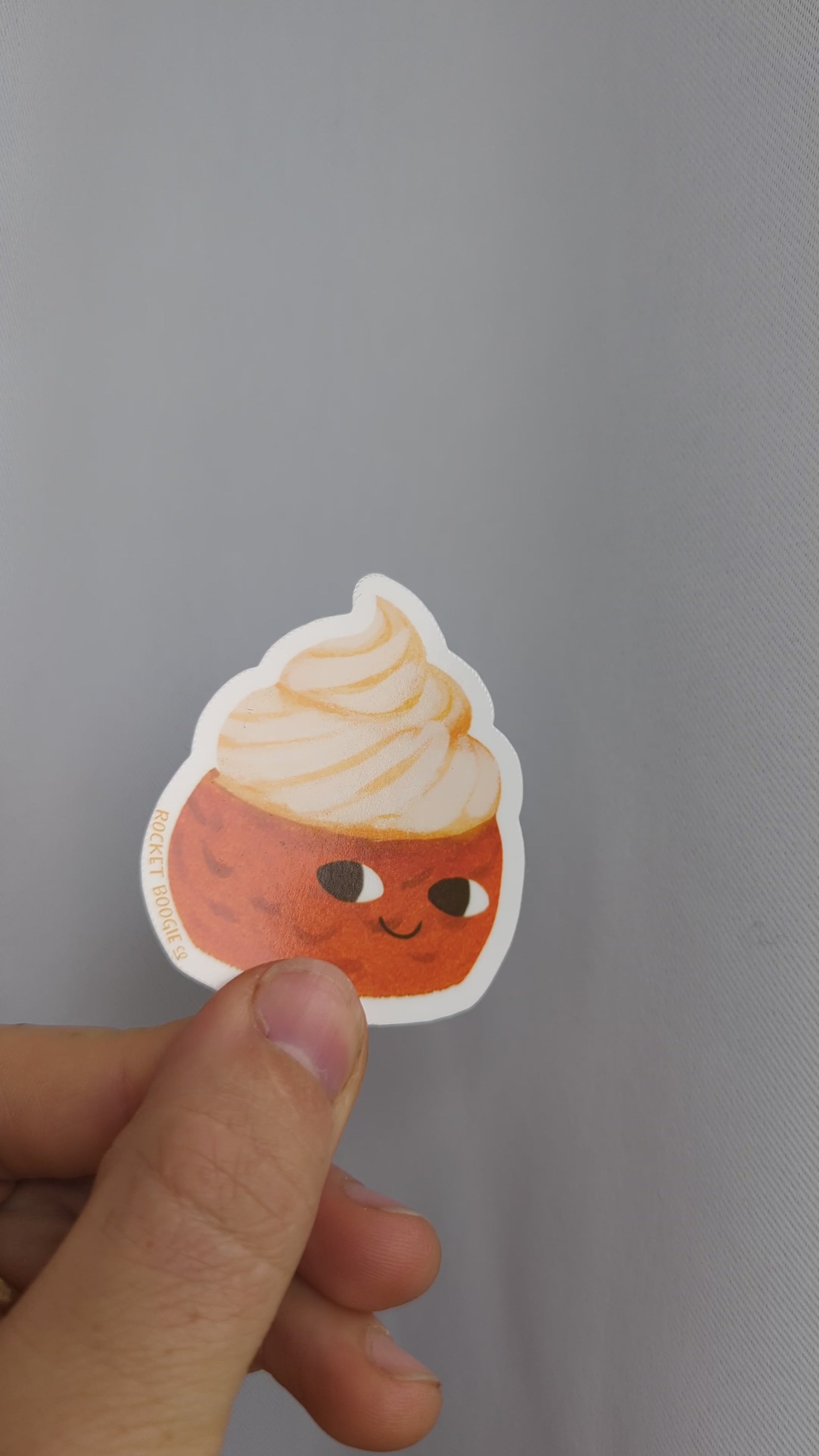 Profiteroles French Pastry (Cream Puff) Sticker