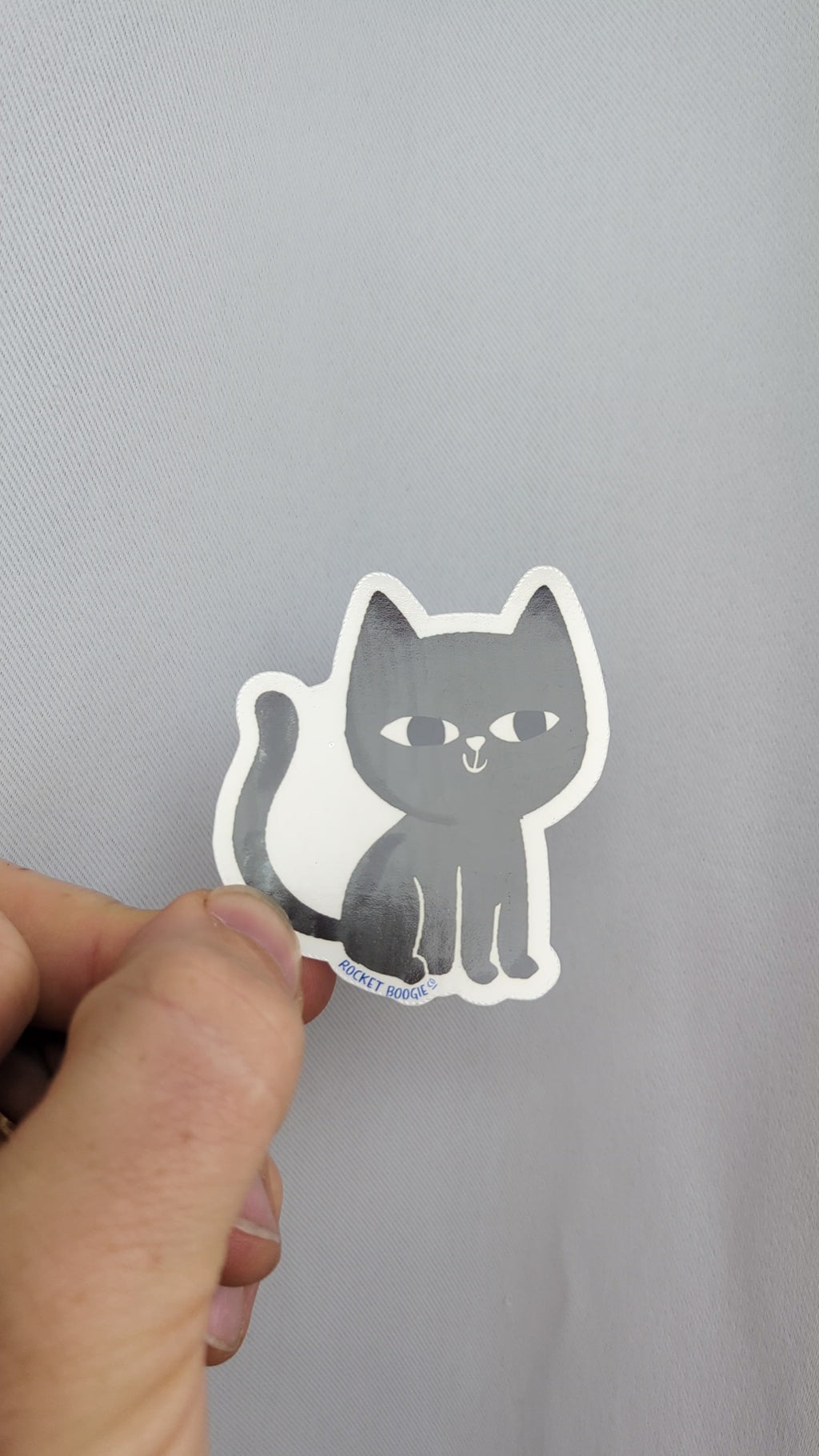 Black Cat Sticker
