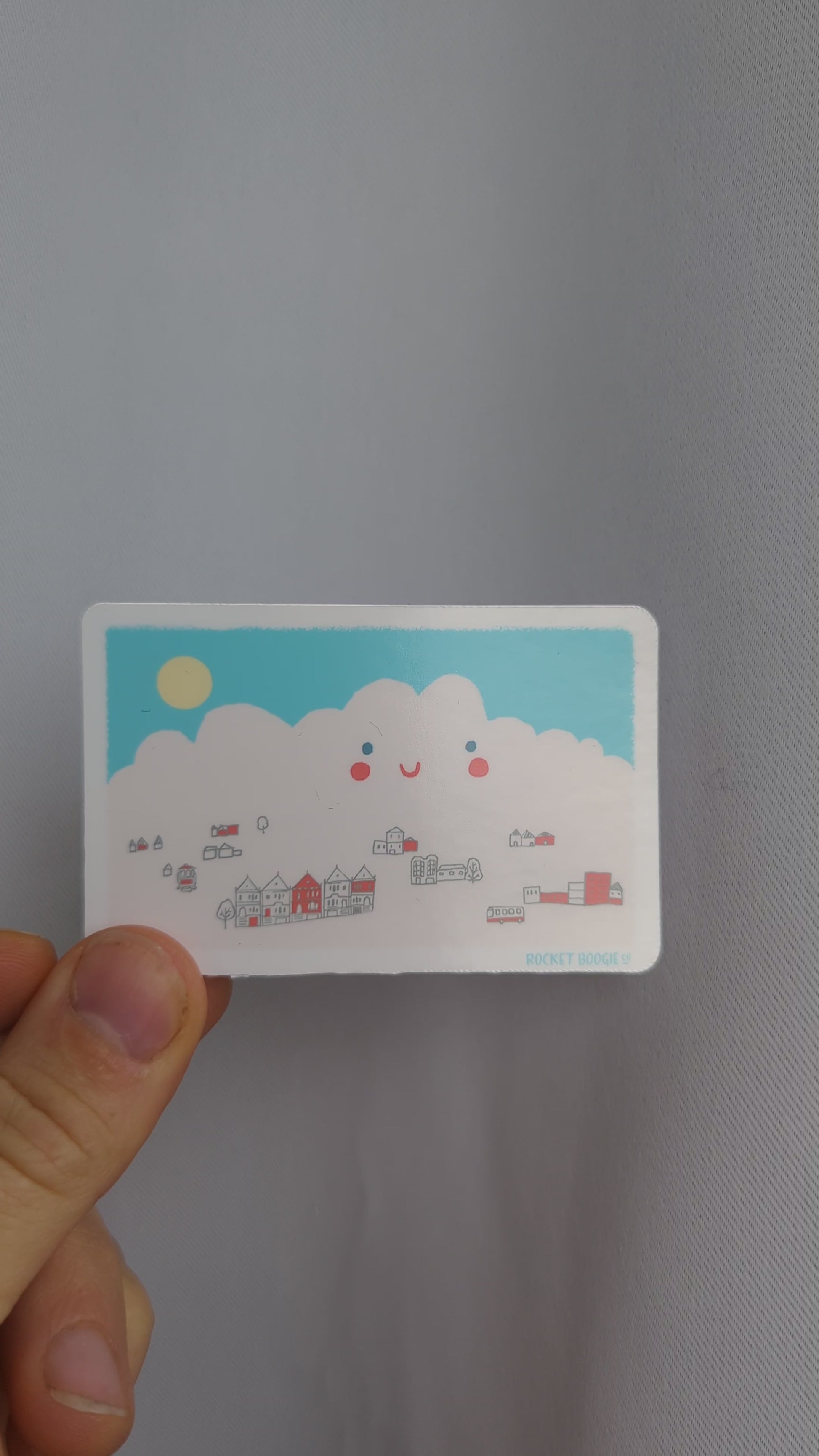 Karl the Fog Sticker