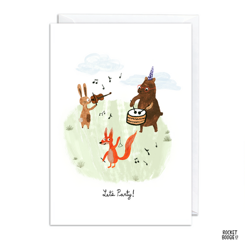 Animal Band Card
