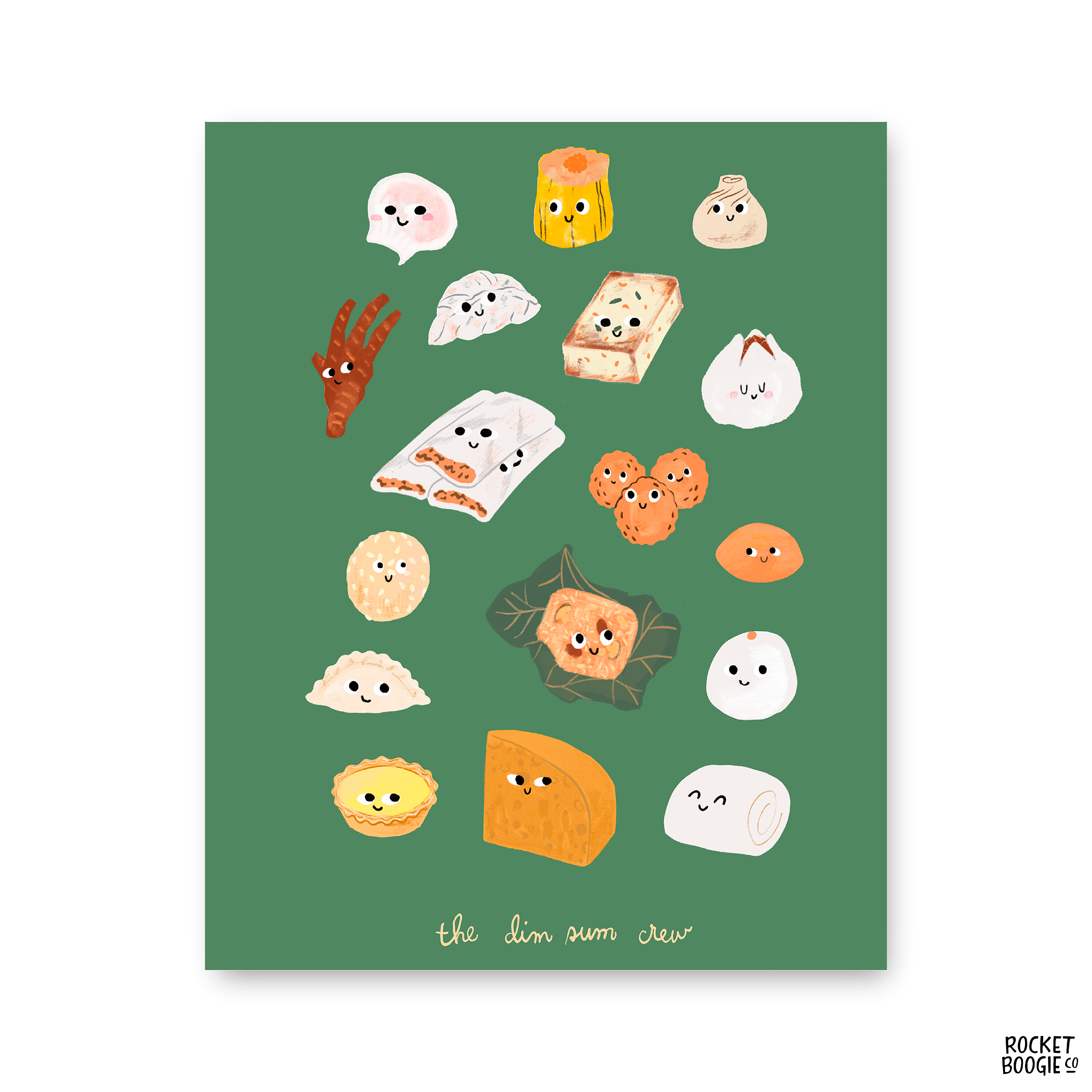 Dim Sum Crew Print