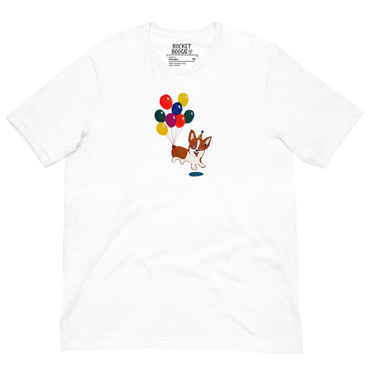 Corgi Balloon Tee