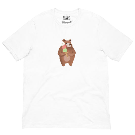 Ice Cream Bear Tee