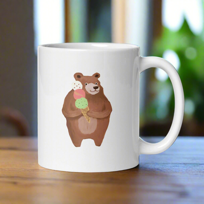 Ice Cream Bear Mug